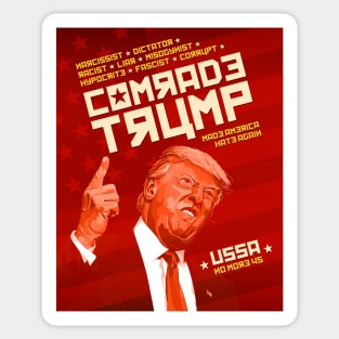 Comrade Trump - Soviet Poster Sticker